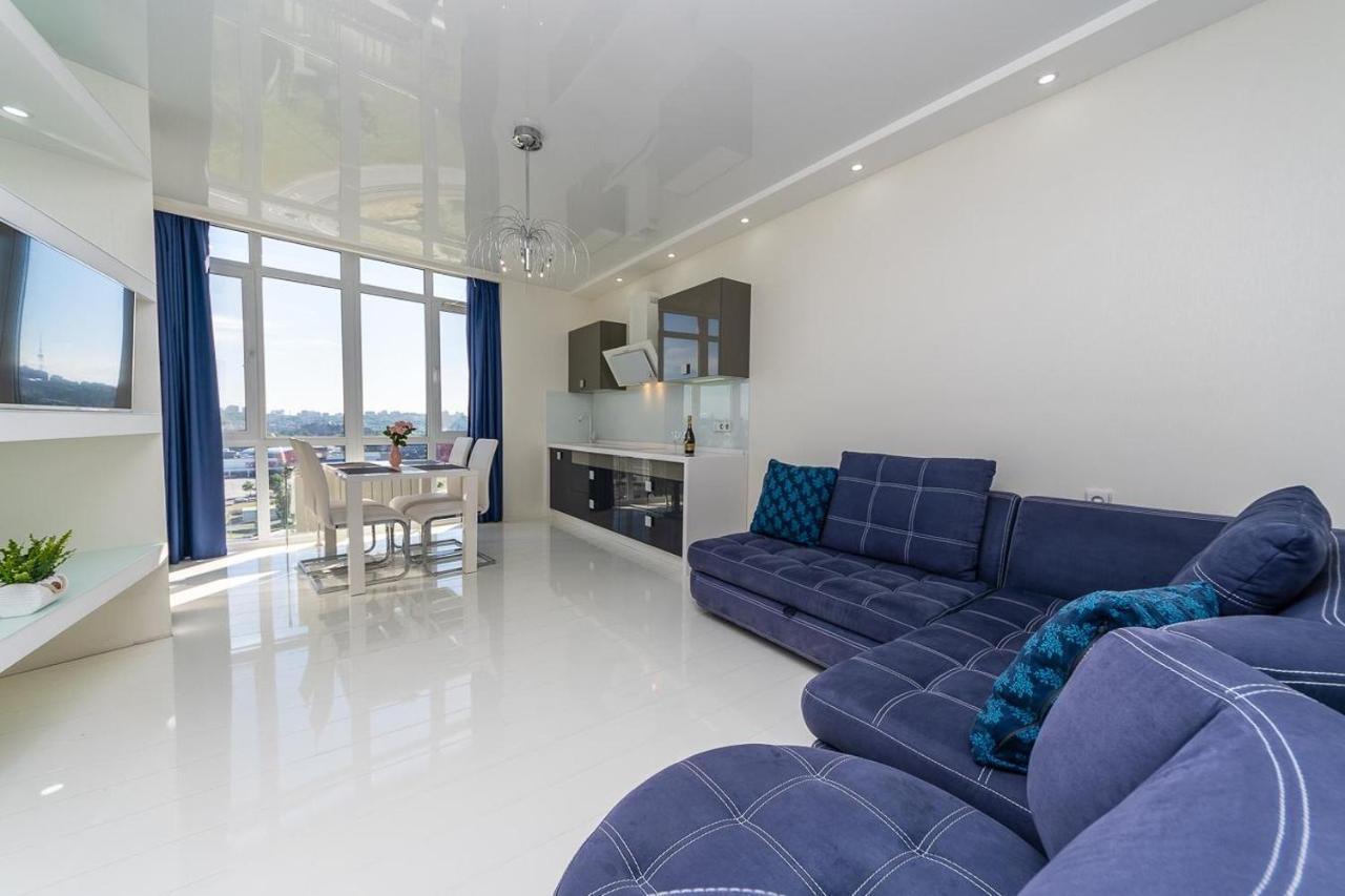 Fashionable Panoramic Apartments Dnieper. Obolon Київ Екстер'єр фото